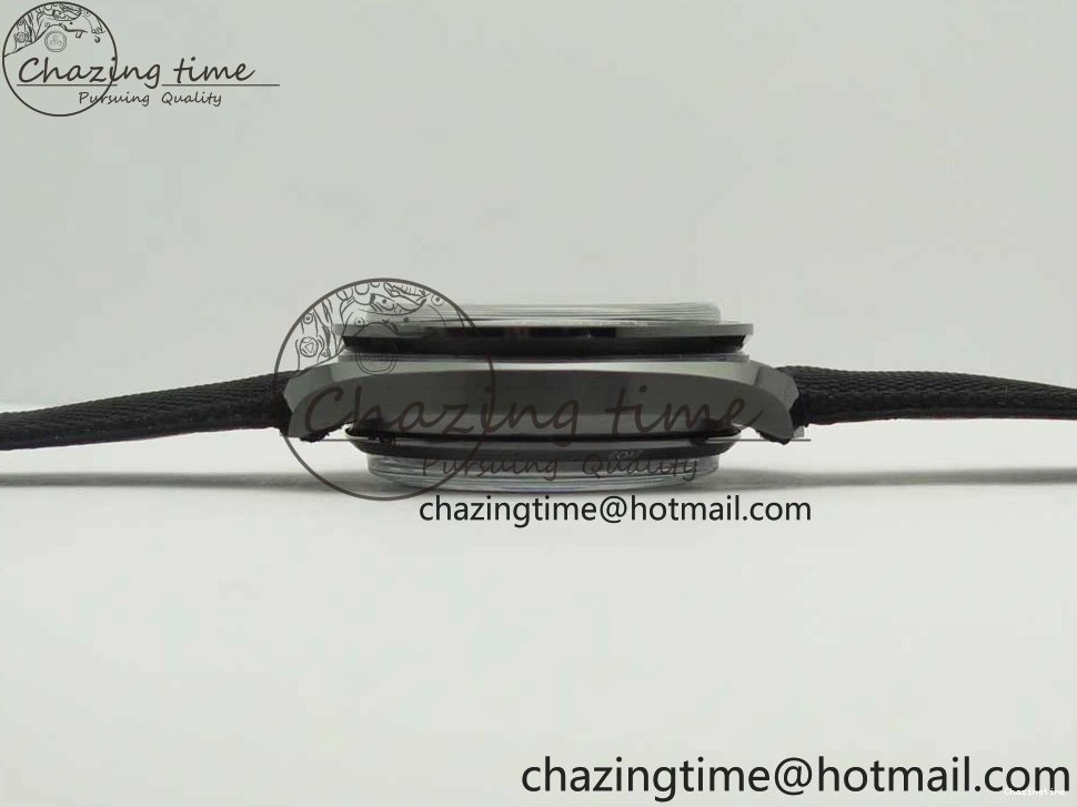 1229 Premium Speedmaster “Dark Side of The Moon” Real Ceramic OMF 1:1 Best Edition on Nylon Strap A 7977